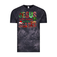 Cloud Black jesus is the reason for the season christmas bbs Vintage Tee - BundleAndBundleShop