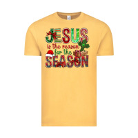 Vintage Mustard jesus is the reason for the season christmas bbs Vintage Tee - BundleAndBundleShop