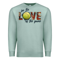 Seafoam softball love of the game Premium Sweatshirt - JahusDesignShop