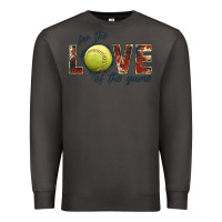 Smoke softball love of the game Premium Sweatshirt - JahusDesignShop