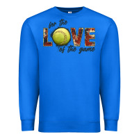 True Royal softball love of the game Premium Sweatshirt - JahusDesignShop
