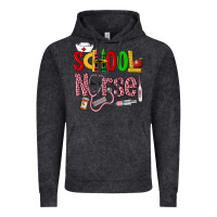 Vintage Black School Nurse Vintage Hoodie - LillyAllenDesigns