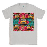 Moon Dust school bus leopard cowhide Classic Tee - Artiststas