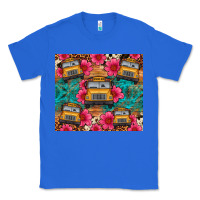 True Royal school bus leopard cowhide Classic Tee - Artiststas
