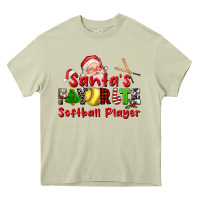 Mossy santas favorite softball player Heavy Core Tee - CowGirlArtShop
