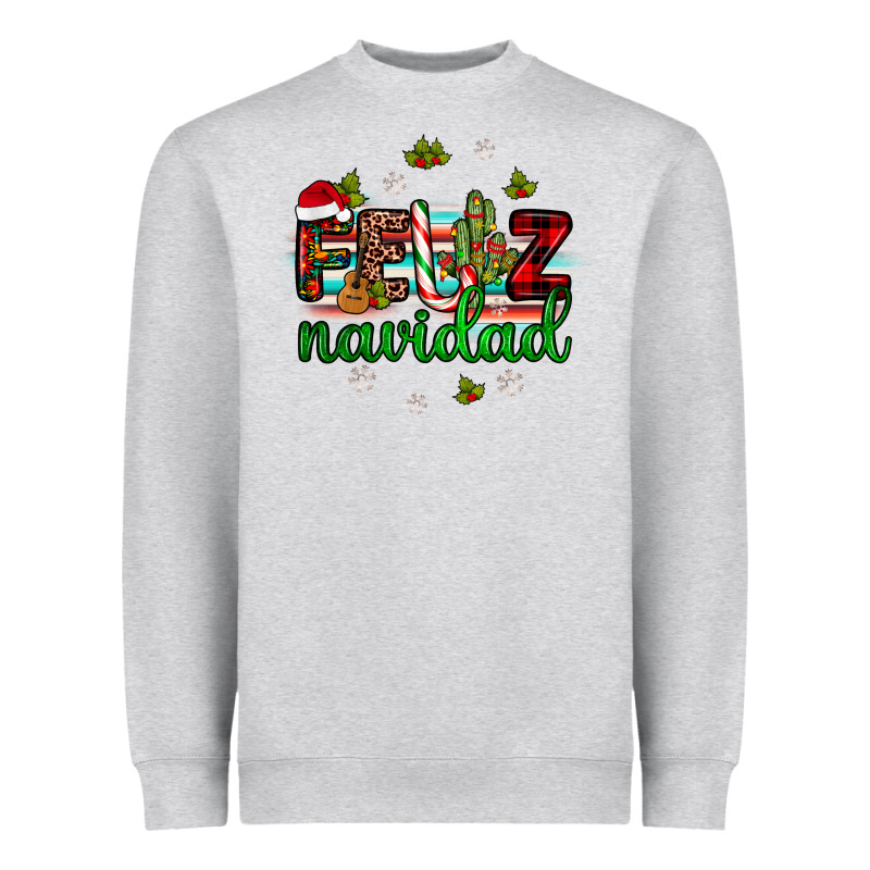 Feliz Navidad Heavyweight Sweatshirt by JahusDesignShop | Teevron