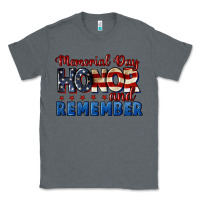 Charcoal Heather Memorial day honor and remember 4th of july Classic Tee - CowGirlArtShop