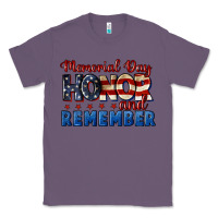 Lavender Memorial day honor and remember 4th of july Classic Tee - CowGirlArtShop