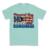 Seafoam Memorial day honor and remember 4th of july Classic Tee - CowGirlArtShop