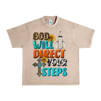 French Oak God Will Direct Your Steps Urban Heavy Tee - BundleAndBundleShop