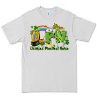 Dove Grey LPN Licensed Practical Nurse St. Patrick's Day Premium Tee - CowGirlArtShop