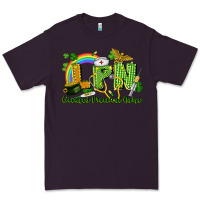 Plum LPN Licensed Practical Nurse St. Patrick's Day Premium Tee - CowGirlArtShop