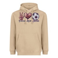Mushroom peace love soccer Heavyweight Hoodie - JahusDesignShop