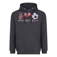Smoke peace love soccer Heavyweight Hoodie - JahusDesignShop