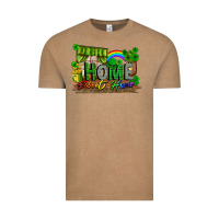 Vintage Coffee Home sweet home st. patricks day Vintage Tee - FaDigitalArtStudio