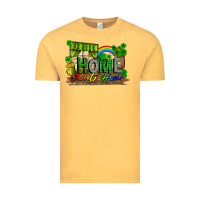 Vintage Mustard Home sweet home st. patricks day Vintage Tee - FaDigitalArtStudio