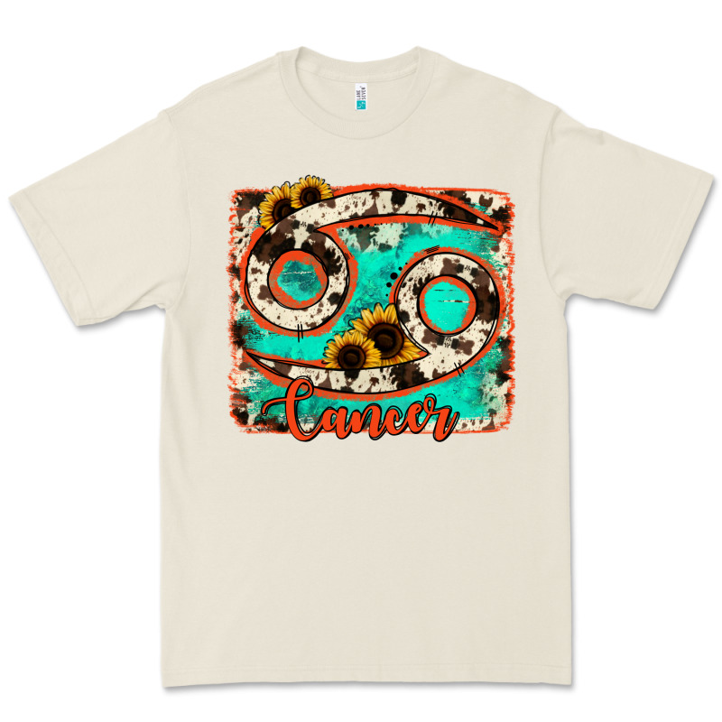 Cancer Turquoise Cowhide Premium Tee by RanaPortraitStore | Teevron