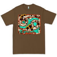Cacao cancer turquoise cowhide Premium Tee - RanaPortraitStore