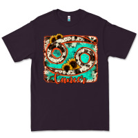 Plum cancer turquoise cowhide Premium Tee - RanaPortraitStore