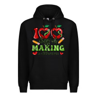 Black 100 days of making a difference Premium Hoodie - Artiststas