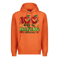 Carrot 100 days of making a difference Premium Hoodie - Artiststas
