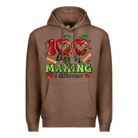 Chestnut 100 days of making a difference Premium Hoodie - Artiststas