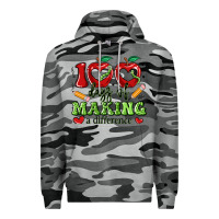 Slate Camo 100 days of making a difference Premium Hoodie - Artiststas