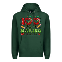 Sports Green 100 days of making a difference Premium Hoodie - Artiststas