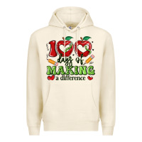 Tofu 100 days of making a difference Premium Hoodie - Artiststas