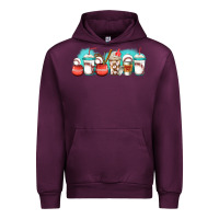 Mauve Wine baseball coffee cups libbey glass Urban Hoodie - Jasminsmagicworld