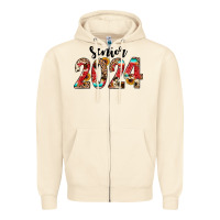 Sandshell senior 2024 western Zipper Hoodie - JahusDesignShop