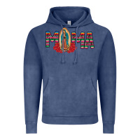 Vintage Denim Mama Our Lady Vintage Hoodie - CowhideDigitalArt