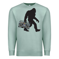 Seafoam bigfoot beatbox boom box retro   bigfoot boom box Premium Sweatshirt - DesigneFamous