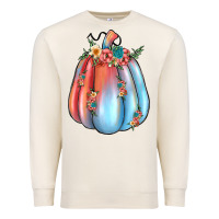 Sandshell flowers pumpkin Premium Sweatshirt - JahusDesignShop