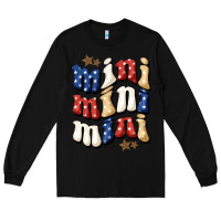 Black american mini Long Sleeve Tee - BundleAndBundleShop