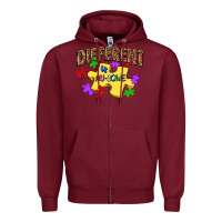 Burgundy different is au some Zipper Hoodie - JahusDesignShop