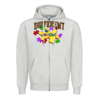 Dove Grey different is au some Zipper Hoodie - JahusDesignShop