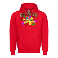 Red different is au some Zipper Hoodie - JahusDesignShop