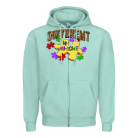 Seafoam different is au some Zipper Hoodie - JahusDesignShop