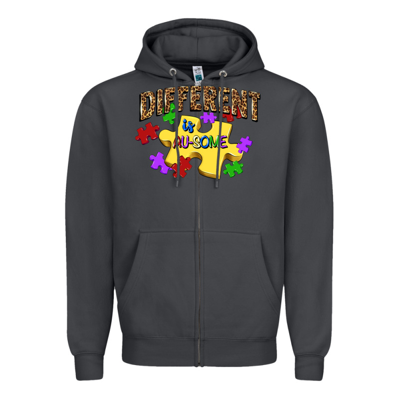 Different Is Au Some Zipper Hoodie by JahusDesignShop | Teevron