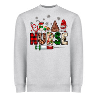 Nurse Christmas Heavyweight Sweatshirt | Teevron