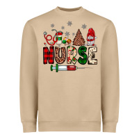 Mushroom nurse Christmas Heavyweight Sweatshirt - JahusDesignShop