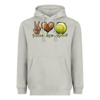 Moon Dust peace love softball Heavyweight Hoodie - JahusDesignShop