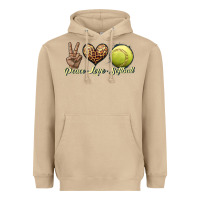 Mushroom peace love softball Heavyweight Hoodie - JahusDesignShop