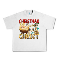 Lunar Rock christmas begins with christ Urban Heavy Tee - FaDigitalArtStudio