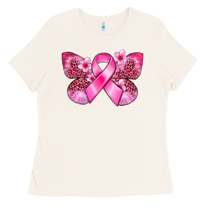 Cancer Butterfly Ladies Tee by FaDigitalArtStudio | Teevron