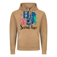 Vintage Camel Scrub Life Nurse Vintage Hoodie - LillyAllenDesigns
