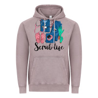 Vintage Zinc Scrub Life Nurse Vintage Hoodie - LillyAllenDesigns