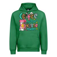 Emerald coffee gives me nurse powers Urban Hoodie - Jasminsmagicworld