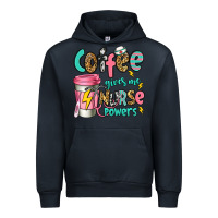 Navy coffee gives me nurse powers Urban Hoodie - Jasminsmagicworld